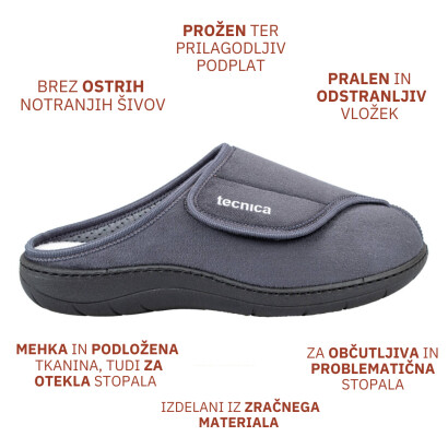 Ortopedski copati-natikači T6 (Tecnica 6)